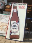 画像1: Vintage Pabst Red White and Blue Special Lager Beer Sign (MA975) (1)