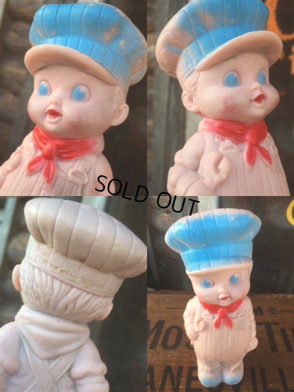 画像3: 50s Vintage Sun Rubber Engineer Boy Doll (MA977) 