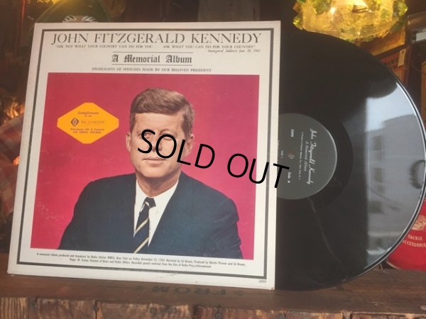 画像1: Vintage LP JFK A MEMORIAL ALBUM (MA986)