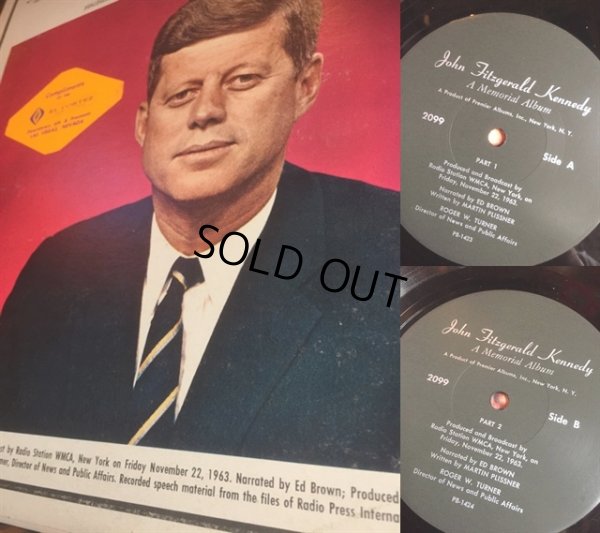 画像2: Vintage LP JFK A MEMORIAL ALBUM (MA986)