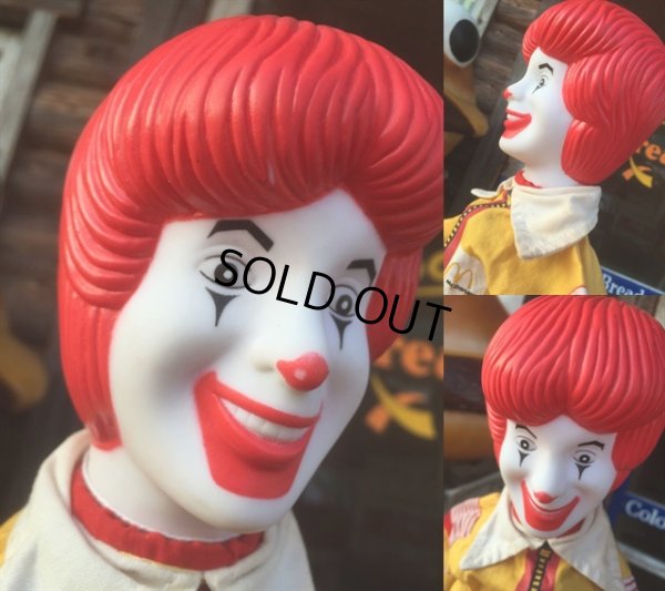 画像3: 90s Vintage Puppet　Doll Ronald McDonald (MA996)