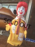 90s Vintage Puppet　Doll Ronald McDonald (MA996)