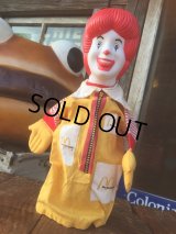 90s Vintage Puppet　Doll Ronald McDonald (MA996)