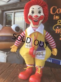 70s Vintage Hasbro Ronald McDonald Doll  (MA995)