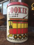 画像1: Vintage Cookie Trolley Can (AL006)  (1)