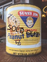 Vintage Sunny Jim Peanut Butter Can (AL008) 