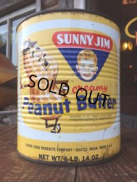 Vintage Sunny Jim Peanut Butter Can (AL008) 
