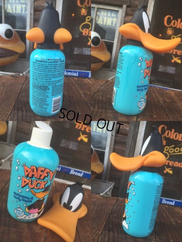 画像2: 90s Vintage WB Daffy Duck Shampoo & Body Wash Bottle (AL013)