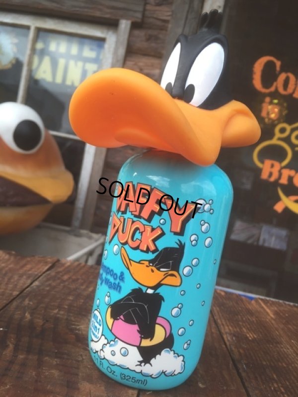 画像1: 90s Vintage WB Daffy Duck Shampoo & Body Wash Bottle (AL013)