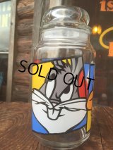90s Vintage WB Buggs Bunny Glass Jar (AL018)
