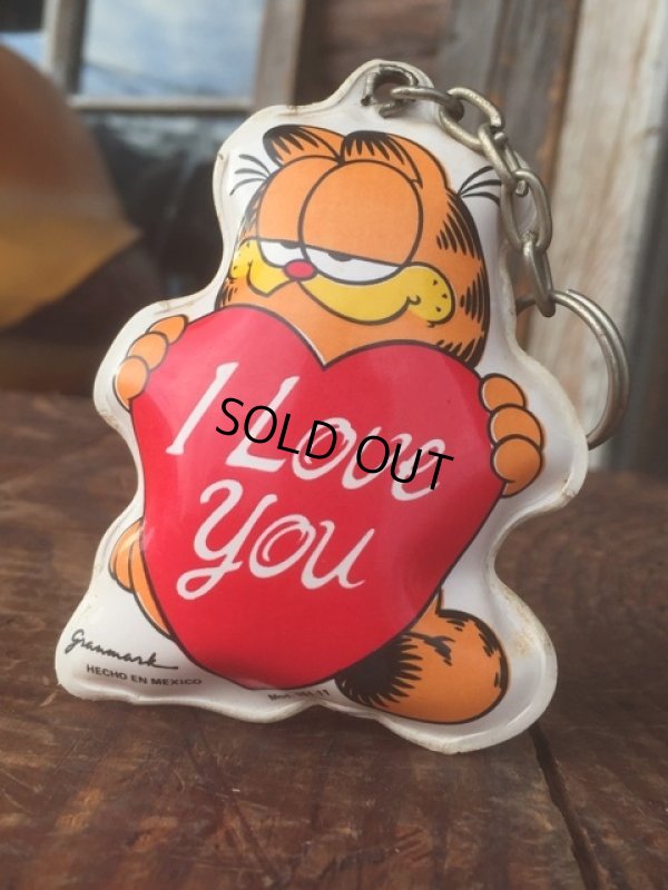 画像1: 70s Vintage Garfield I Love You K/C (AL022)