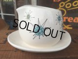 50s Vintage Franciscan Starburst Gravy Bowl (AL032)