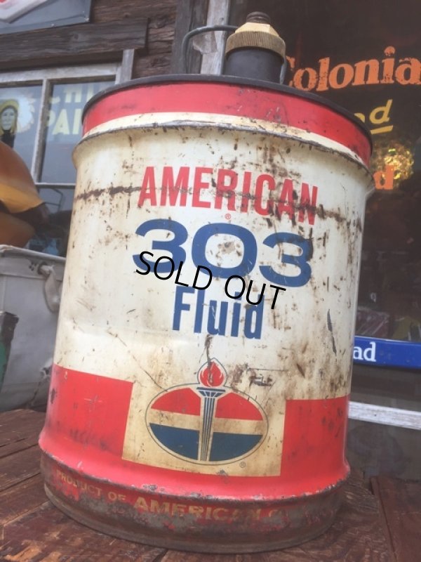 画像1: Vintage American 5GL Motor Gas/Oil Can (AL048) 