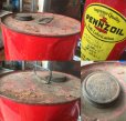 画像3: Vintage Pennzoil 5GL Motor Gas/Oil Can (AL049)  (3)