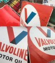 画像2: Vintage Valvoline Motor Oil Double-ｓided Sign (AL050)  (2)