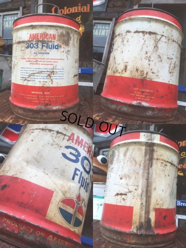 画像2: Vintage American 5GL Motor Gas/Oil Can (AL048) 