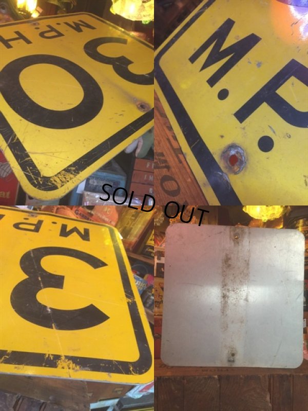 画像2: Vintage Road Sign 30 MPH (AL068)