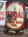 画像2: SALE Vintage Oil Can / Kendall The 2000 MILE OIL (AL072)  (2)