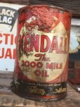 画像2: SALE Vintage Oil Can / Kendall The 2000 MILE OIL (AL073)  (2)