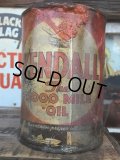 SALE Vintage Oil Can / Kendall The 2000 MILE OIL (AL074) 