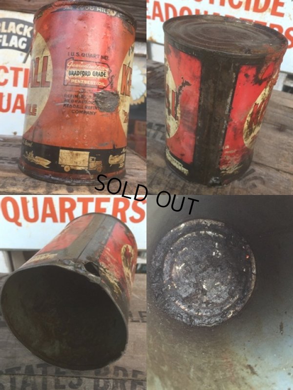 画像3: SALE Vintage Oil Can / Kendall The 2000 MILE OIL (AL073) 