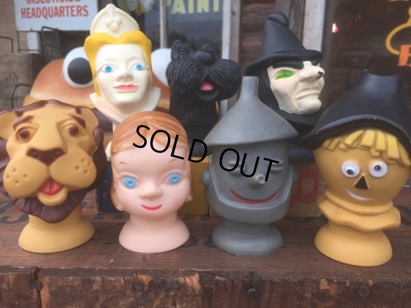 画像1: 60s Vintage Wizard of Oz Hand Puppet Set Of 7 (AL096)