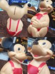 画像3: Vintage Disney Mickey Rubber Doll Bank (AL103) (3)