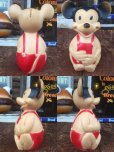 画像2: Vintage Disney Mickey Rubber Doll Bank (AL103) (2)