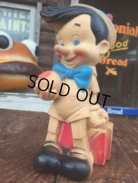Vintage Dell Disney Pinnochio Rubber Doll (AL102)