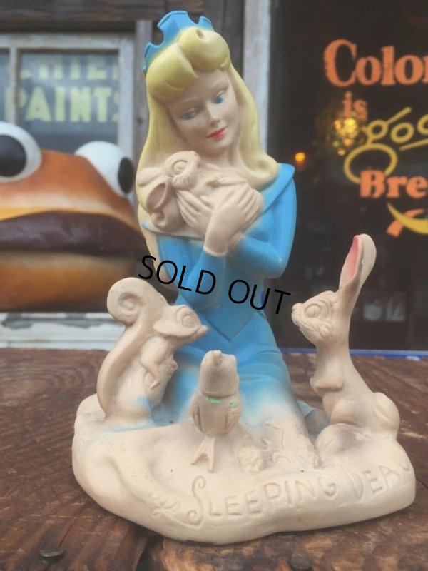 画像1: Vintage Dell Disney Sleeping Beauty Rubber Doll (AL105)