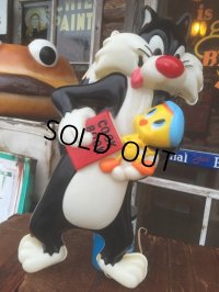 Vintage Looney Tunes Sylvester & Tweety Wall Decor Lighted (AL107)