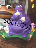 Vintage McDonalds Grimace Wall Decor Store Display (AL109)