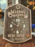 画像1: Vintage Levi's Millers Outpost General Jeans Store Sign Clock (AL113) (1)