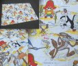 画像3: 70s Vintage Looney Tunes Twin Flat Sheet Canada Ver (AL125) (3)