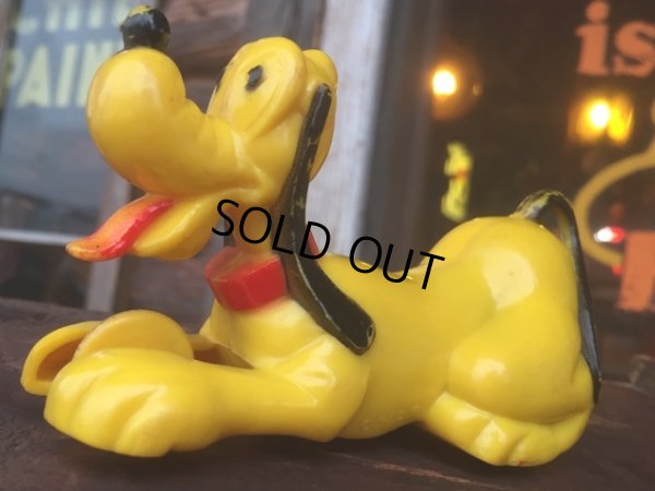 画像1: 50s Vintage Pluto Pull Back Toy (AL141)