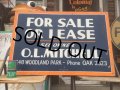 Vintage Sign FOR SALE OR LEASE (AL143) 