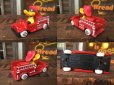 画像2: 80s Vintage Daffy Duck Fire Truck ERTL (AL163) (2)