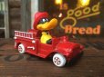 画像1: 80s Vintage Daffy Duck Fire Truck ERTL (AL163) (1)