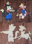 画像4: 50s Vintage Dolly Toy Pin Ups Wall Decor Cat and Fiddle (AL178) (4)