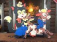 画像1: 50s Vintage Dolly Toy Pin Ups Wall Decor Cat and Fiddle (AL178) (1)