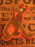 画像1: 70s Vintage Disney Puffy Magnet Pluto (AL4525) (1)