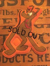 70s Vintage Disney Puffy Magnet Pluto (AL4525)