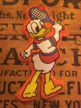 画像1: 70s Vintage Disney Puffy Magnet Donald Duck (AL4521) (1)