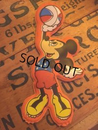 70s Vintage Disney Puffy Magnet Mickey (AL4537)