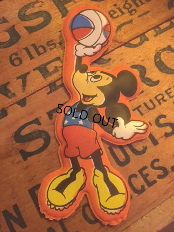画像1: 70s Vintage Disney Puffy Magnet Mickey (AL4537)