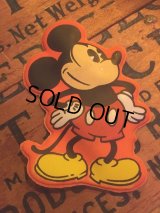 70s Vintage Disney Puffy Magnet Mickey (AL4535)