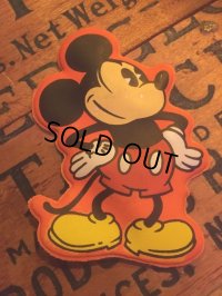 70s Vintage Disney Puffy Magnet Mickey (AL4535)
