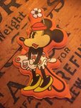 画像1: 70s Vintage Disney Puffy Magnet Minnie (AL4533) (1)