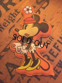 70s Vintage Disney Puffy Magnet Minnie (AL4533)