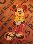 画像1: 70s Vintage Disney Puffy Magnet Mickey (AL4529) (1)